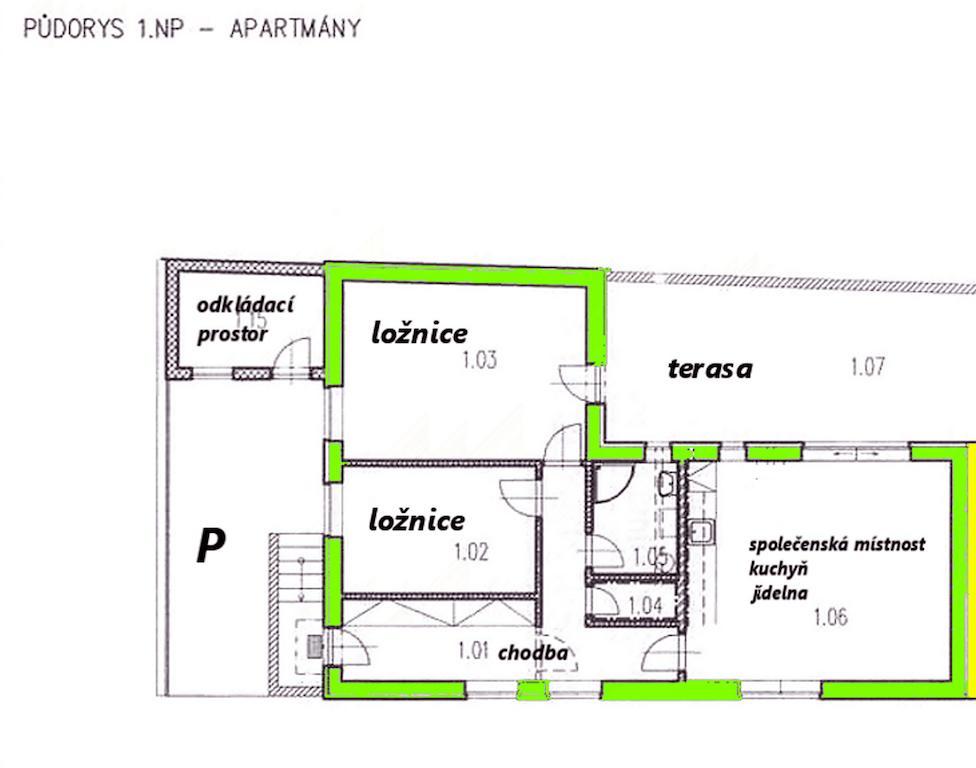 Апартаменты Apartman Luzican Luzice Экстерьер фото